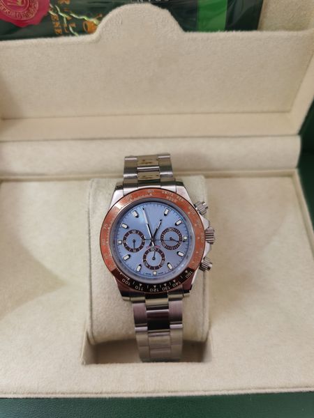 2023 new fashion styleceramic bezel mens mechanical full stainless steel automatic movement men watch sports watches mens wristwatches gift, Slivery;brown
2023 new fashion styleceramic bezel mens mechanical full stainless steel automatic movement men watch sports watches mens wristwatches gift, Slivery;brown