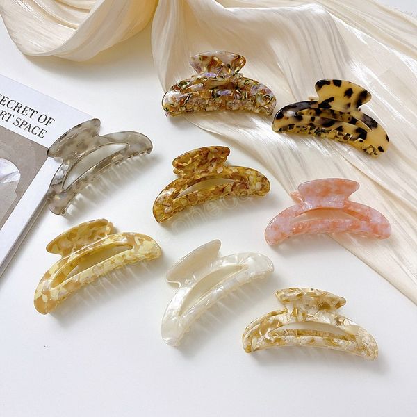 korean ins acetate hair clips 10.5cm half moon shape hair claw barrettes for women hair accessories girls gift, Golden;silver
korean ins acetate hair clips 10.5cm half moon shape hair claw barrettes for women hair accessories girls gift, Golden;silver
