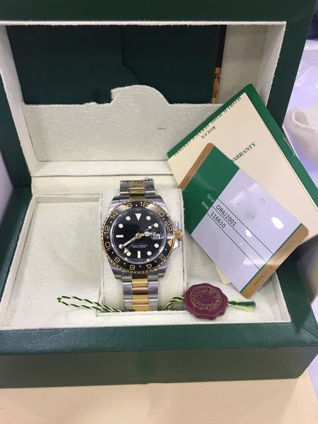 mens watch 40mm automatic mechanical movement watches metal stainless steel steel sliding clasp black ceramic sapphire wristwatches super lu, Slivery;brown
mens watch 40mm automatic mechanical movement watches metal stainless steel steel sliding clasp black ceramic sapphire wristwatches super lu, Slivery;brown