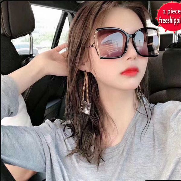 luxury fashion trends 60%off design sunglasses g's new fashion herringbone segmented large square sunglass qi wei ni's same sungla, White;black
luxury fashion trends 60%off design sunglasses g's new fashion herringbone segmented large square sunglass qi wei ni's same sungla, White;black