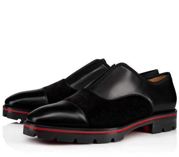 red bottomed christians business gentleman leather flats shoes oxfords loafers luxurious moccasin tire rubber soles black with buckle we ops
red bottomed christians business gentleman leather flats shoes oxfords loafers luxurious moccasin tire rubber soles black with buckle we ops