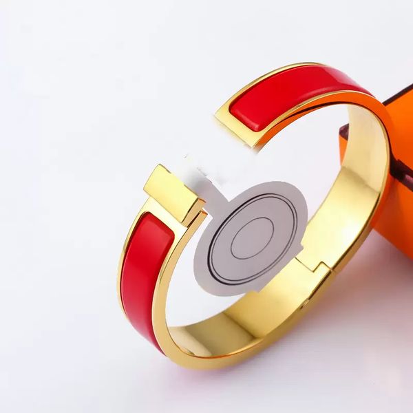 18k gold enamel bangle bracelet colors 12mm bracelets bangle for women stainless steel plated cuff letter clasp bangles lovers gift jewelry, Black
18k gold enamel bangle bracelet colors 12mm bracelets bangle for women stainless steel plated cuff letter clasp bangles lovers gift jewelry, Black