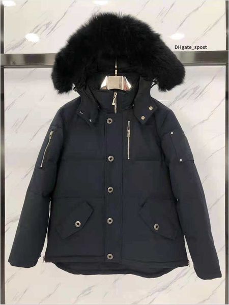 men's down parkas jackets winter outdoor leisure moose down coats windproof overcoat waterproof and snow proof jacket thick colla real, Black
men's down parkas jackets winter outdoor leisure moose down coats windproof overcoat waterproof and snow proof jacket thick colla real, Black