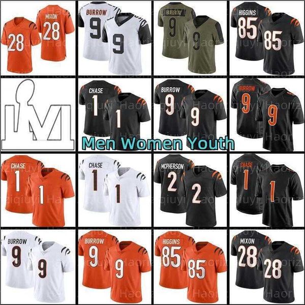 jersey 9 joe burrow football''nfl''jerseys 1 ja'marr chase 85 tee higgins 28 mixon sam hubbard women men yourth kid, Black;red
jersey 9 joe burrow football''nfl''jerseys 1 ja'marr chase 85 tee higgins 28 mixon sam hubbard women men yourth kid, Black;red