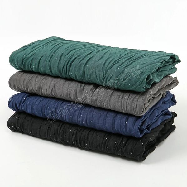 shimmer crinkle cotton viscose hijab scarves for women muslim long shawls glitter headscarf wrap islam turban foulard bandana, Blue;gray
shimmer crinkle cotton viscose hijab scarves for women muslim long shawls glitter headscarf wrap islam turban foulard bandana, Blue;gray