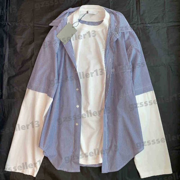 fake two pieces womens blouses 3d embroidery designer blouse fashion brand cotton crew neck button long sleeve luxury women clothing, White
fake two pieces womens blouses 3d embroidery designer blouse fashion brand cotton crew neck button long sleeve luxury women clothing, White