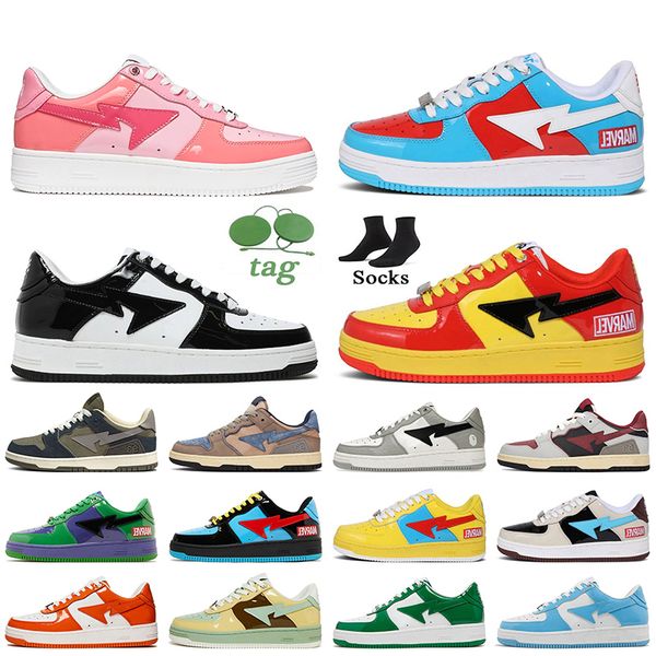 luxury fashion bapestas designer casual shoes bapesta shoe baped sk8 sta women mens platform sneakers pink black blue orange loafers sports
luxury fashion bapestas designer casual shoes bapesta shoe baped sk8 sta women mens platform sneakers pink black blue orange loafers sports