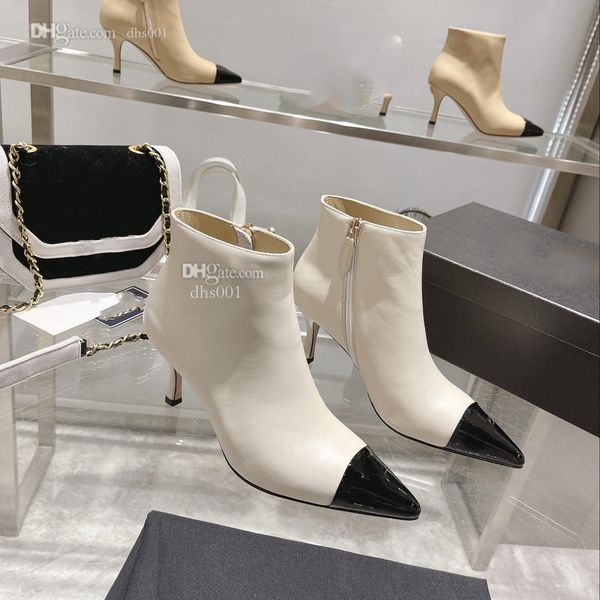 designer ankle boots women leather channel booties classic heel ccs boot boots luxury cowboy woman dfhcdbg, Black
designer ankle boots women leather channel booties classic heel ccs boot boots luxury cowboy woman dfhcdbg, Black