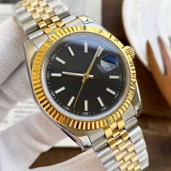 watches luxury designer two-tone day jubilee bracelet sapphire date automatic movement oystersteel watch mechanical master montre de luxe, Silver
watches luxury designer two-tone day jubilee bracelet sapphire date automatic movement oystersteel watch mechanical master montre de luxe, Silver