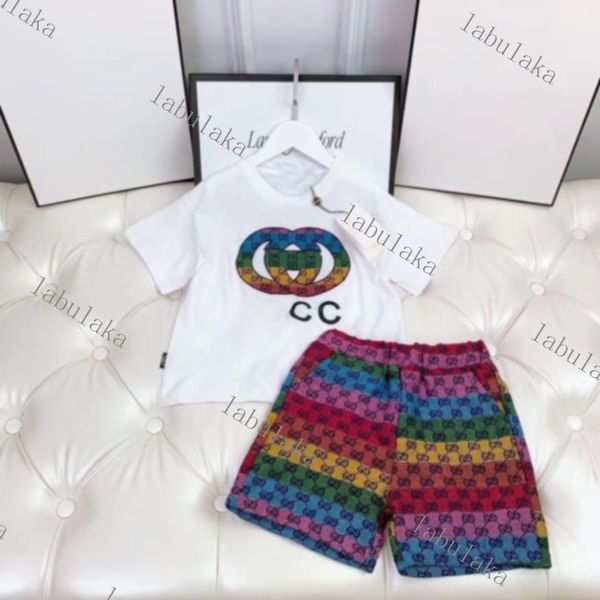 2023 luxury designer clothing sets kids t-shirt monogrammed shortst fashion british fashion brand summer childrens treasures and girls cotto, White
2023 luxury designer clothing sets kids t-shirt monogrammed shortst fashion british fashion brand summer childrens treasures and girls cotto, White