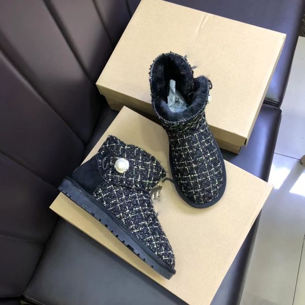 snow boots ultra mattesuede designer fur boot ob27 winterboot wool blend comfort winter ankle booties, Black
snow boots ultra mattesuede designer fur boot ob27 winterboot wool blend comfort winter ankle booties, Black
