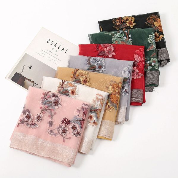 winter hijab 2022 new silk wool scarves women's shawls embroidery flower warm long shawl solid color scarf muslim hijab, Blue;gray
winter hijab 2022 new silk wool scarves women's shawls embroidery flower warm long shawl solid color scarf muslim hijab, Blue;gray