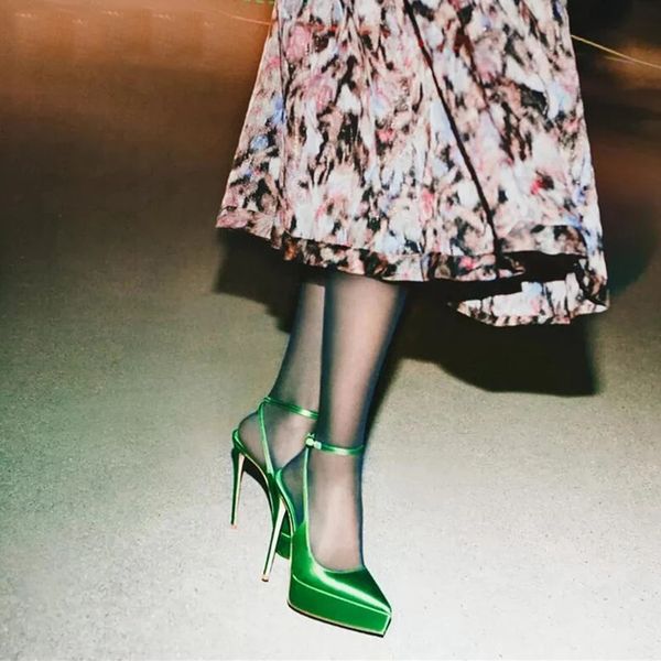 dress shoes satin platform women pumps elegant pointed toe slingbacks spike high heels spring summer party club chunky shoes, Black
dress shoes satin platform women pumps elegant pointed toe slingbacks spike high heels spring summer party club chunky shoes, Black