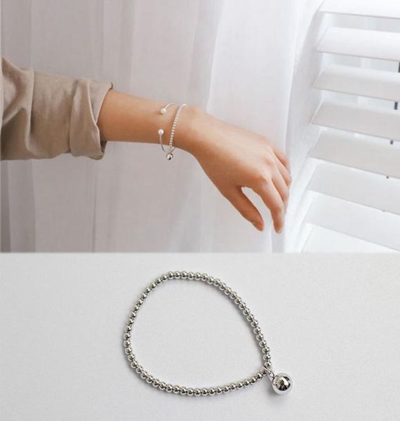 925 sterling silver beads bracelets for women pulseras simple elastic 3mm hollow bangles fine jewelry1571870, Golden;silver
925 sterling silver beads bracelets for women pulseras simple elastic 3mm hollow bangles fine jewelry1571870, Golden;silver