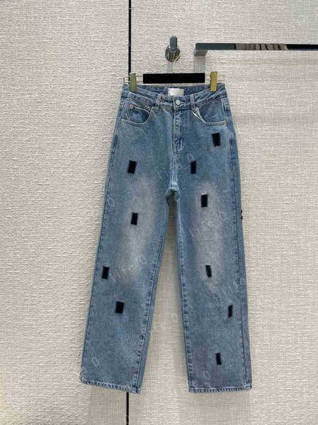 women jean full body geometric pattern embroidery classic jeans soft loose straight wide leg pants fashion designer womens jeans, Blue
women jean full body geometric pattern embroidery classic jeans soft loose straight wide leg pants fashion designer womens jeans, Blue