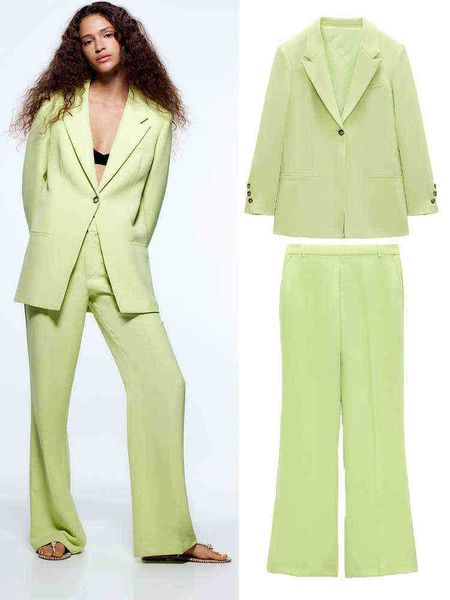 spring new women clothing versatile lapel long sleeves straight loose casual blazer and casual midwaist horseshoe pants j220813, White;black
spring new women clothing versatile lapel long sleeves straight loose casual blazer and casual midwaist horseshoe pants j220813, White;black