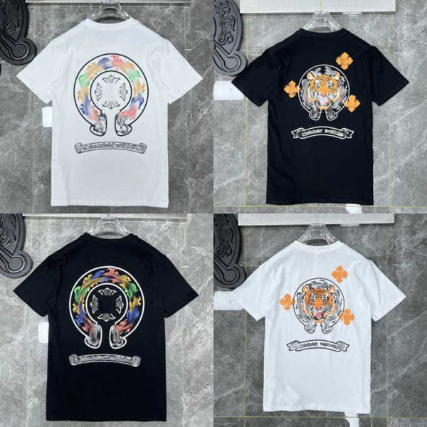 men's luxury fashion t shirt ch brand tees men women sanskrit letter short sleeve horseshoe couple t-shirts designer polos tshirts cro, White;black
men's luxury fashion t shirt ch brand tees men women sanskrit letter short sleeve horseshoe couple t-shirts designer polos tshirts cro, White;black