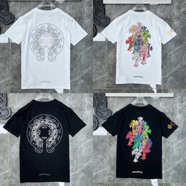 luxury women's classic t shirt brand tees men women sanskrit letter short sleeve horseshoe couple t-shirts designer polos tshirts cros, White
luxury women's classic t shirt brand tees men women sanskrit letter short sleeve horseshoe couple t-shirts designer polos tshirts cros, White