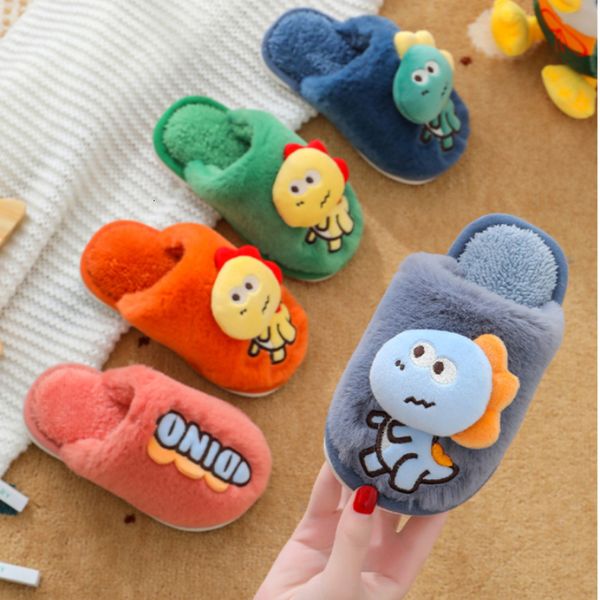 slipper fuzzy slippers cartoon dinosaur warm thick furry winter boys girls children home indoor shoes nonslip kids 221125, Black;grey
slipper fuzzy slippers cartoon dinosaur warm thick furry winter boys girls children home indoor shoes nonslip kids 221125, Black;grey