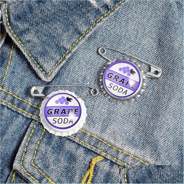 pins brooches juice soda bottle cap brooches custom bag lapel pin buckle grape jewelry 606 h1 drop delivery dhgarden dhtlv, Gray
pins brooches juice soda bottle cap brooches custom bag lapel pin buckle grape jewelry 606 h1 drop delivery dhgarden dhtlv, Gray