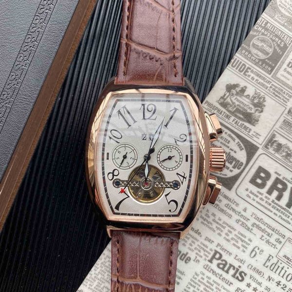 watches luxury designer automatic mechanical watch leather strap elling gift, Silver
watches luxury designer automatic mechanical watch leather strap elling gift, Silver