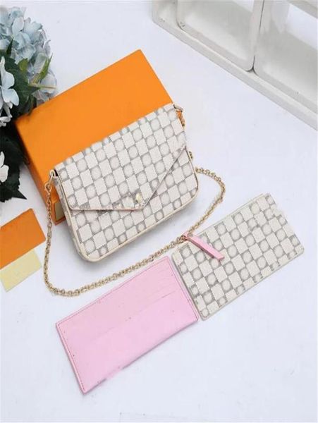 2022 3pcsset women shoulder bag felicie pochette luxury handbag messenger chain strap purse clutch tote function wallet with box21979369, Red;black
2022 3pcsset women shoulder bag felicie pochette luxury handbag messenger chain strap purse clutch tote function wallet with box21979369, Red;black