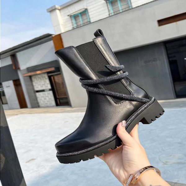 2022 rene rhinestone snake wrapped leisure motorcycle boots women's shoes full grain face calfskin inside sheepskin 35-41 fashion xpqjc, Black
2022 rene rhinestone snake wrapped leisure motorcycle boots women's shoes full grain face calfskin inside sheepskin 35-41 fashion xpqjc, Black