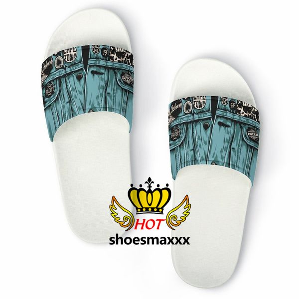 2022 slippers designer slippers sandal slides sneaker indoor l beach men and women summer st7, Black
2022 slippers designer slippers sandal slides sneaker indoor l beach men and women summer st7, Black