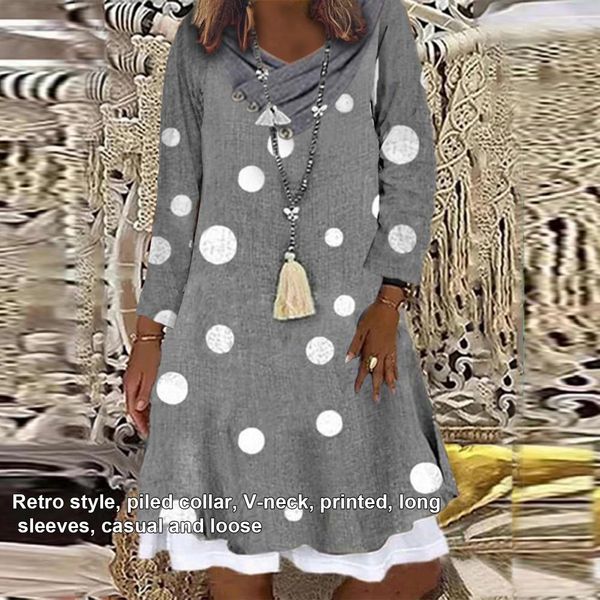 casual dresses christmas elegant mini dress floral print fake two piece elegant pile collar v neck aline dress for year for dating 221126, Black;gray
casual dresses christmas elegant mini dress floral print fake two piece elegant pile collar v neck aline dress for year for dating 221126, Black;gray