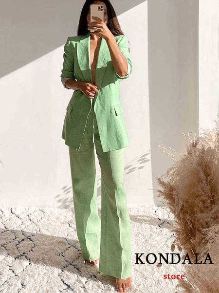 kondala women green oversized blazer zbza 2022 v neck pockets long sleeves office lady jackets linen elegant mujer blazer j220813, White;black
kondala women green oversized blazer zbza 2022 v neck pockets long sleeves office lady jackets linen elegant mujer blazer j220813, White;black