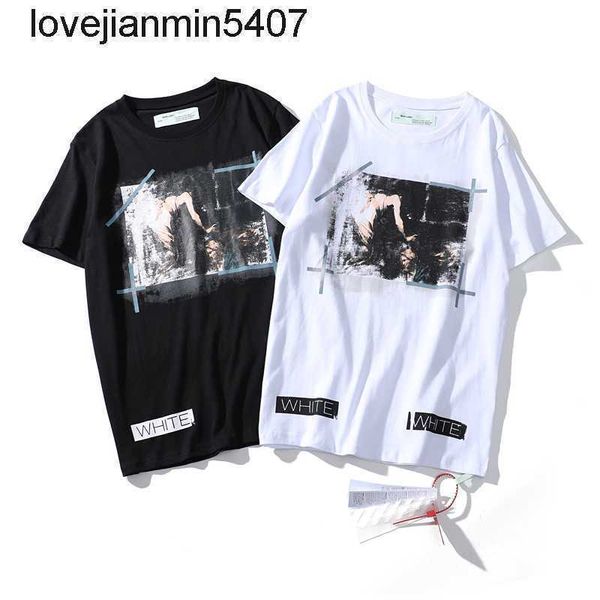 popular logo women's t-shirt shop 80% wholesale and retail chao brand ow short sleeve off religious summer men's casual, White
popular logo women's t-shirt shop 80% wholesale and retail chao brand ow short sleeve off religious summer men's casual, White