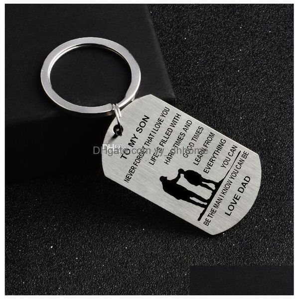 key rings dad mom to my son daughter key rings personalized custom military dog tags pendant gift never forget that i love you drop dhnoa, Slivery;golden
key rings dad mom to my son daughter key rings personalized custom military dog tags pendant gift never forget that i love you drop dhnoa, Slivery;golden