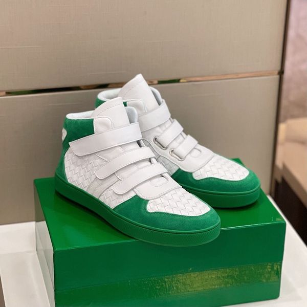 luxury design high intreciato knitted sports shoes suede and leather skateboarding walking men's party casual and comfortable eu38-46
luxury design high intreciato knitted sports shoes suede and leather skateboarding walking men's party casual and comfortable eu38-46