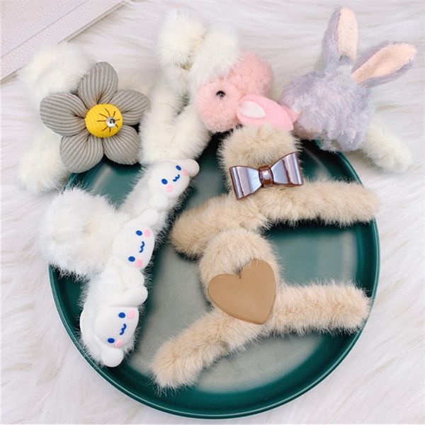 girl's plush hair accessories clip barrettes cartoon animal bear rabbit botany modeling solid hairpin opening and closing shark's, Slivery;white
girl's plush hair accessories clip barrettes cartoon animal bear rabbit botany modeling solid hairpin opening and closing shark's, Slivery;white