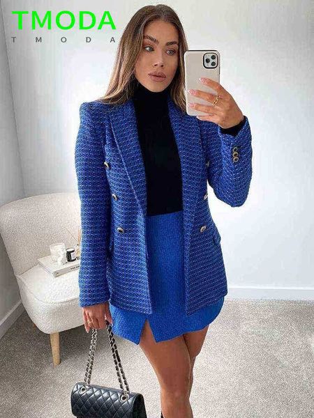 suit t moda 2022 women autumn fashion double breasted tweed check blazer coat v, White;black
suit t moda 2022 women autumn fashion double breasted tweed check blazer coat v, White;black