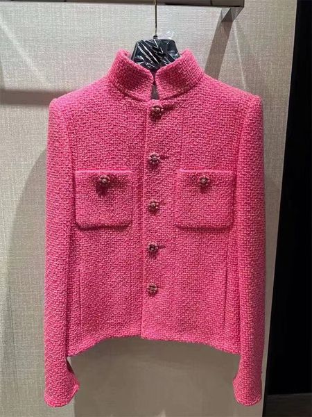chan new women's brand jacket ootd designer fashion grade autumn winter classics ccc logo tweed coat leisure spring coats cardigan wome, Black;brown
chan new women's brand jacket ootd designer fashion grade autumn winter classics ccc logo tweed coat leisure spring coats cardigan wome, Black;brown