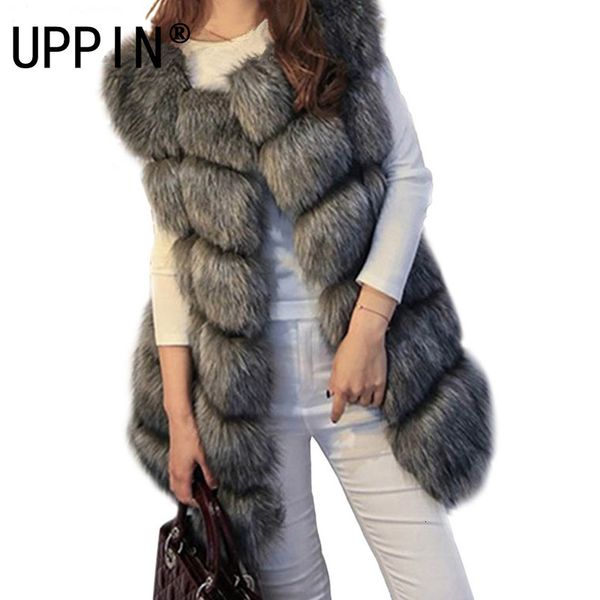 women's fur faux vest coat luxury warm women coat vests winter fashion furs coats jacket gilet veste 4xl 221125, Black
women's fur faux vest coat luxury warm women coat vests winter fashion furs coats jacket gilet veste 4xl 221125, Black
