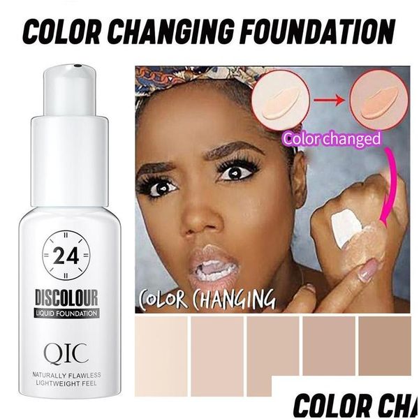 foundation 30ml liquid foundation magic color changing face concealer cream base makeup waterproof fl erage cosmetics drop delivery dhfrl
foundation 30ml liquid foundation magic color changing face concealer cream base makeup waterproof fl erage cosmetics drop delivery dhfrl