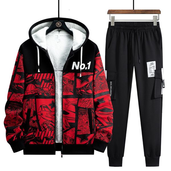 mens tracksuits tracksuit set men sweater 2piece autumn winter hooded mans thicken warm sweatshirts sweatpants sets husband students coat 22, Gray
mens tracksuits tracksuit set men sweater 2piece autumn winter hooded mans thicken warm sweatshirts sweatpants sets husband students coat 22, Gray