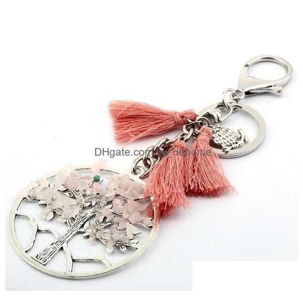 key rings selling natural gravel tassel keychains pendant key ring jewelry for party gift ship drop delivery dhvki, Slivery;golden
key rings selling natural gravel tassel keychains pendant key ring jewelry for party gift ship drop delivery dhvki, Slivery;golden