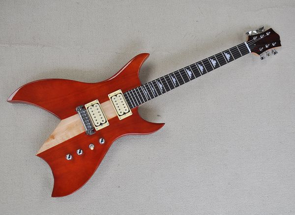 red neck thru body electric guitar with humbuckers rosewood fretboard 24 frets can be customized
red neck thru body electric guitar with humbuckers rosewood fretboard 24 frets can be customized