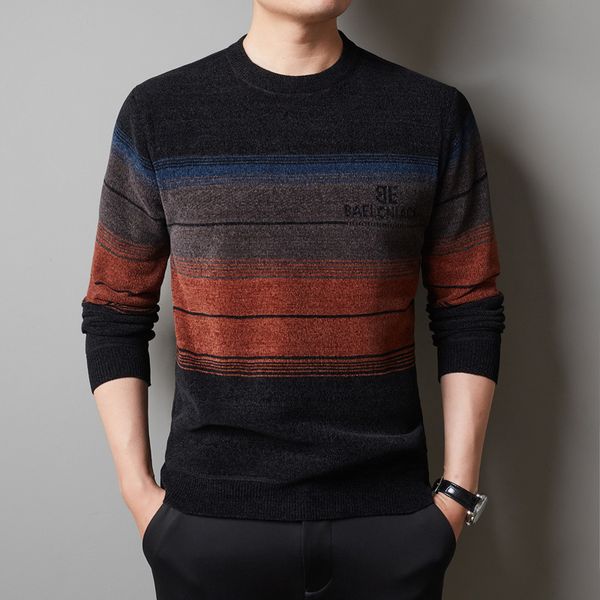men's sweaters men's plush thickened chenille crew neck sweater undercoat men's warm autumn winter 221128, White;black
men's sweaters men's plush thickened chenille crew neck sweater undercoat men's warm autumn winter 221128, White;black