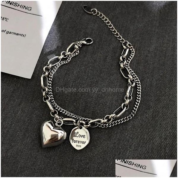 charm bracelets women vintage love letter heart double layer bracelet female sier color retro light luxury jewelry gifts drop delive dhhek, Golden;silver
charm bracelets women vintage love letter heart double layer bracelet female sier color retro light luxury jewelry gifts drop delive dhhek, Golden;silver