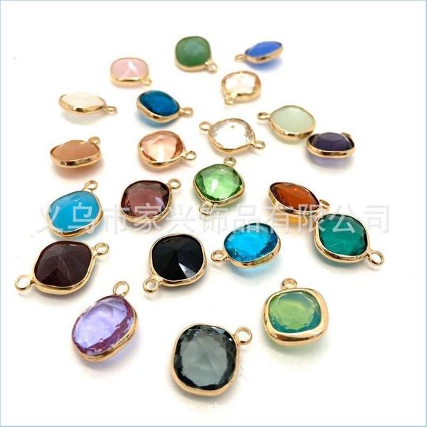 charms luxury gold glass crystal square beads charm pendant for diy necklace earrings bracelet handcraft women girls jewelry dhgarden dhifb, Bronze;silver
charms luxury gold glass crystal square beads charm pendant for diy necklace earrings bracelet handcraft women girls jewelry dhgarden dhifb, Bronze;silver