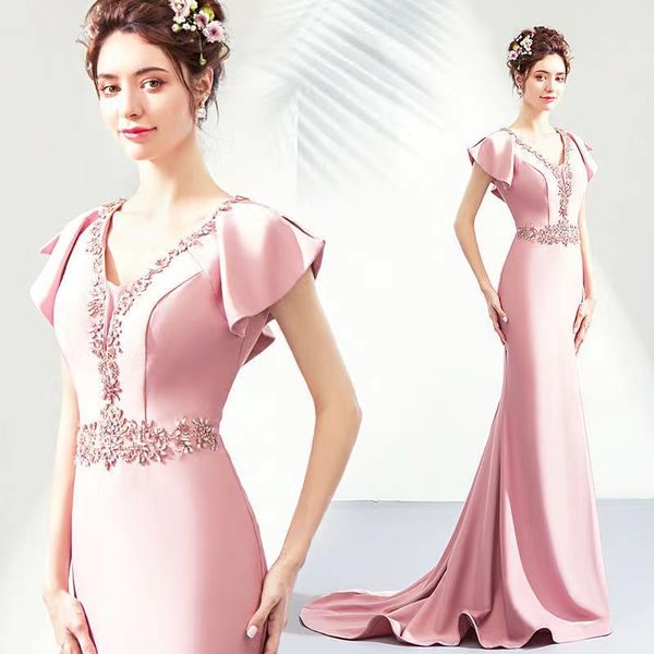 2022 elegant pink evening dresses dubai arabic muslim crystal beaded lace appliques satin formal prom dress party gowns custom made, Black;red
2022 elegant pink evening dresses dubai arabic muslim crystal beaded lace appliques satin formal prom dress party gowns custom made, Black;red