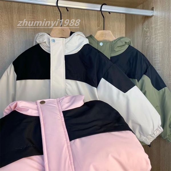 winter boys fashion patchwork hooded outdoor jackets kids children loose casual outwears coats r6, Blue;black
winter boys fashion patchwork hooded outdoor jackets kids children loose casual outwears coats r6, Blue;black