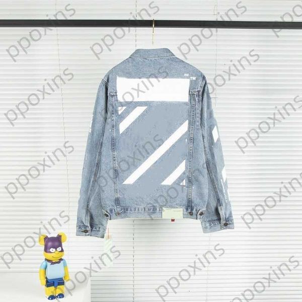 offs men's jacket correct version wash worn hole striped kirin arm printed and women's denim coat winter jackets men windbreaker, Black;brown
offs men's jacket correct version wash worn hole striped kirin arm printed and women's denim coat winter jackets men windbreaker, Black;brown