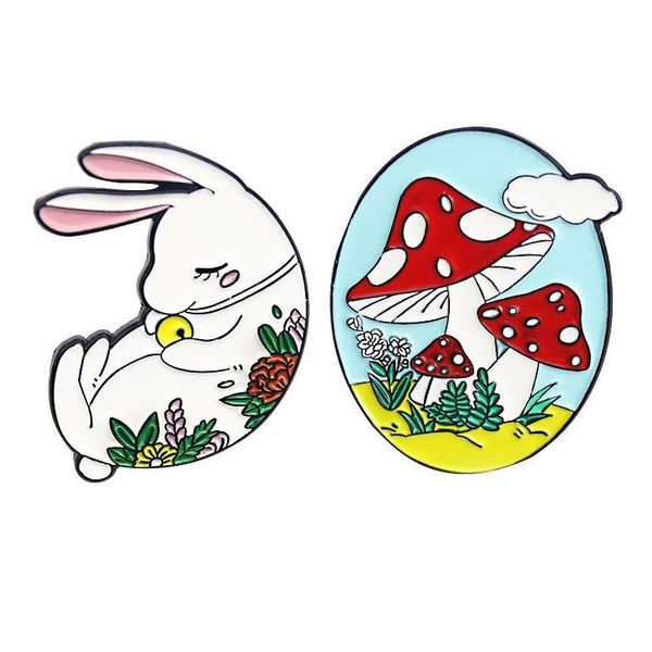 pins brooches slee cartoon flower white rabbit brooches for women red mushrooms in a clear sky alloy badges cute collar pin jewelry dhoww, Gray
pins brooches slee cartoon flower white rabbit brooches for women red mushrooms in a clear sky alloy badges cute collar pin jewelry dhoww, Gray