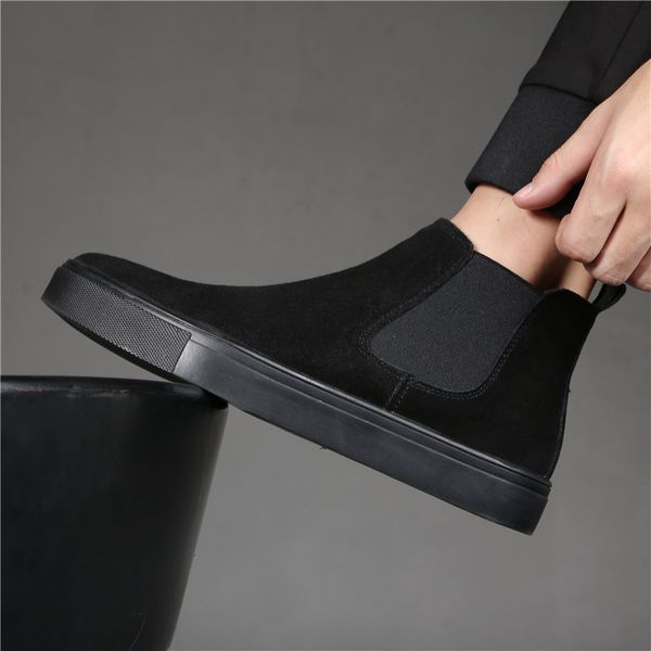 boots plus size men casual genuine leather boots black flats platform shoes trend handsome boots spring autumn ankle botas man 221128
boots plus size men casual genuine leather boots black flats platform shoes trend handsome boots spring autumn ankle botas man 221128