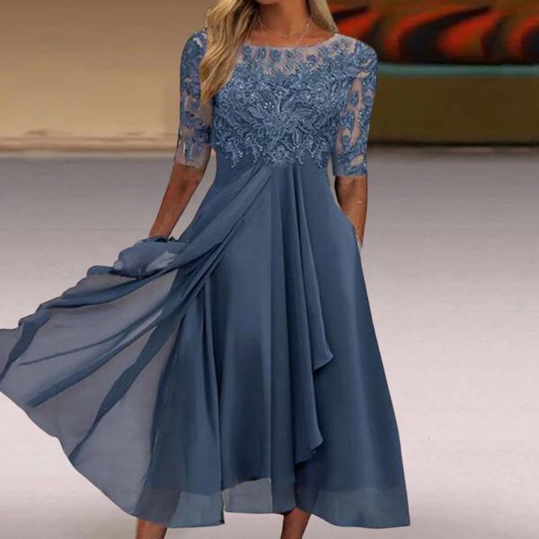 casual dresses bridesmaid dress hidden zipper midcalf length breathable elegant crochet lace chiffon patchwork guest midi dress 221126, Black;gray
casual dresses bridesmaid dress hidden zipper midcalf length breathable elegant crochet lace chiffon patchwork guest midi dress 221126, Black;gray